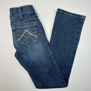 Ariat REAL Denim Straight Leg Low Rise Jeans ￼